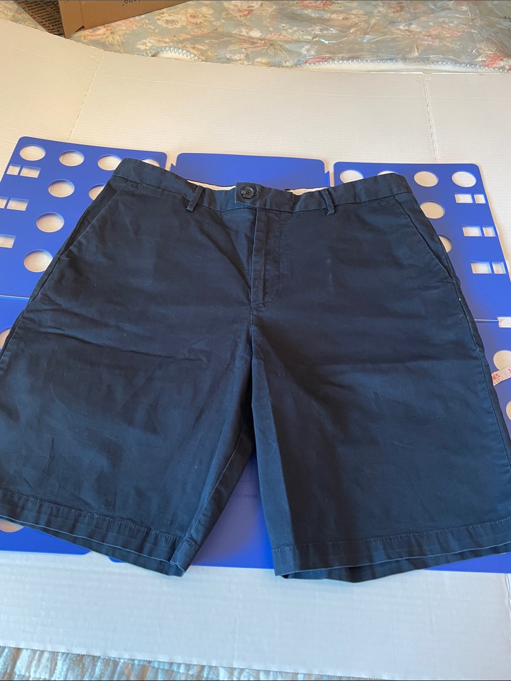 Calvin Klein Dark Blue Casual Shorts Mens